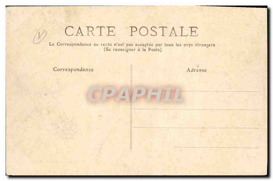 CPA Toulouse Une Allee du Grand Rond  — Rückseite