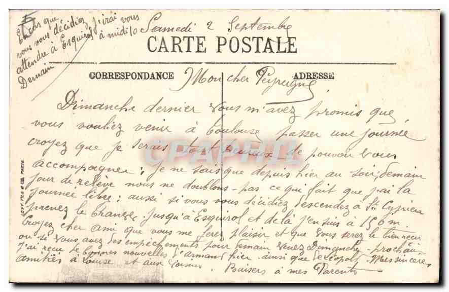 Toulouse — Le Jardin Royal — Skelota, n°136 — Back