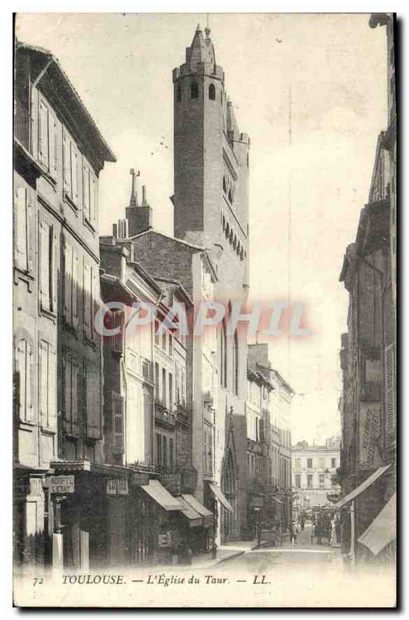 CPA Toulouse L'Eglise du Taur 