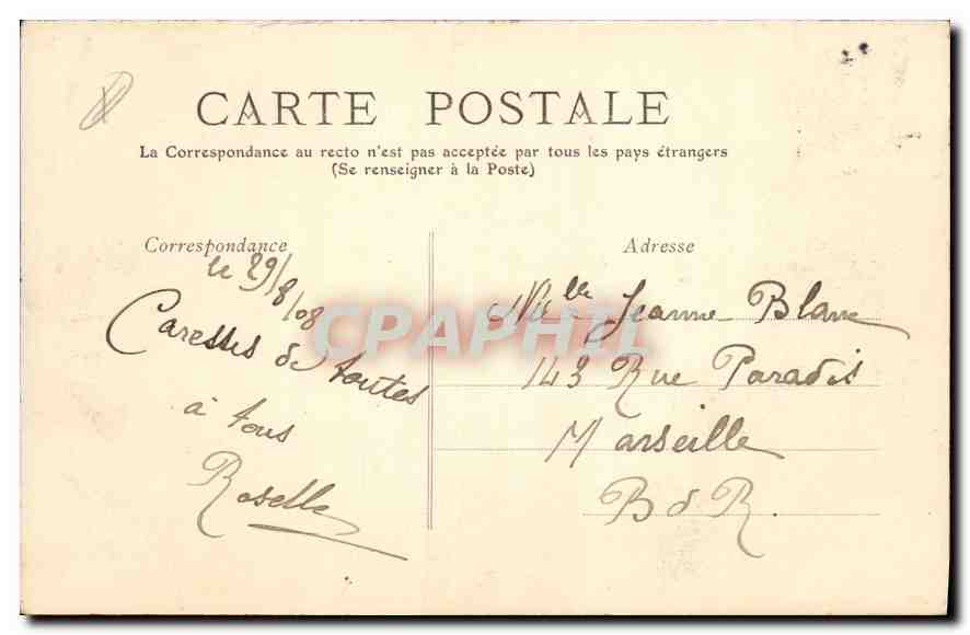 CPA Toulouse Le Pont Neuf  — Rückseite