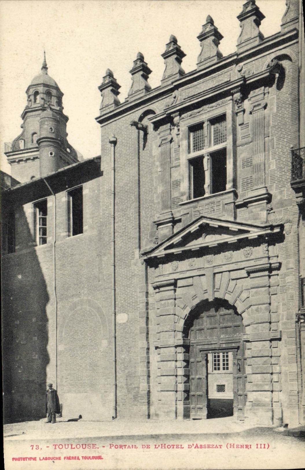 Toulouse - Portal des Hôtel d'Assezat (Henri III) — Phototype Labouche Frères, Toulouse, n°73