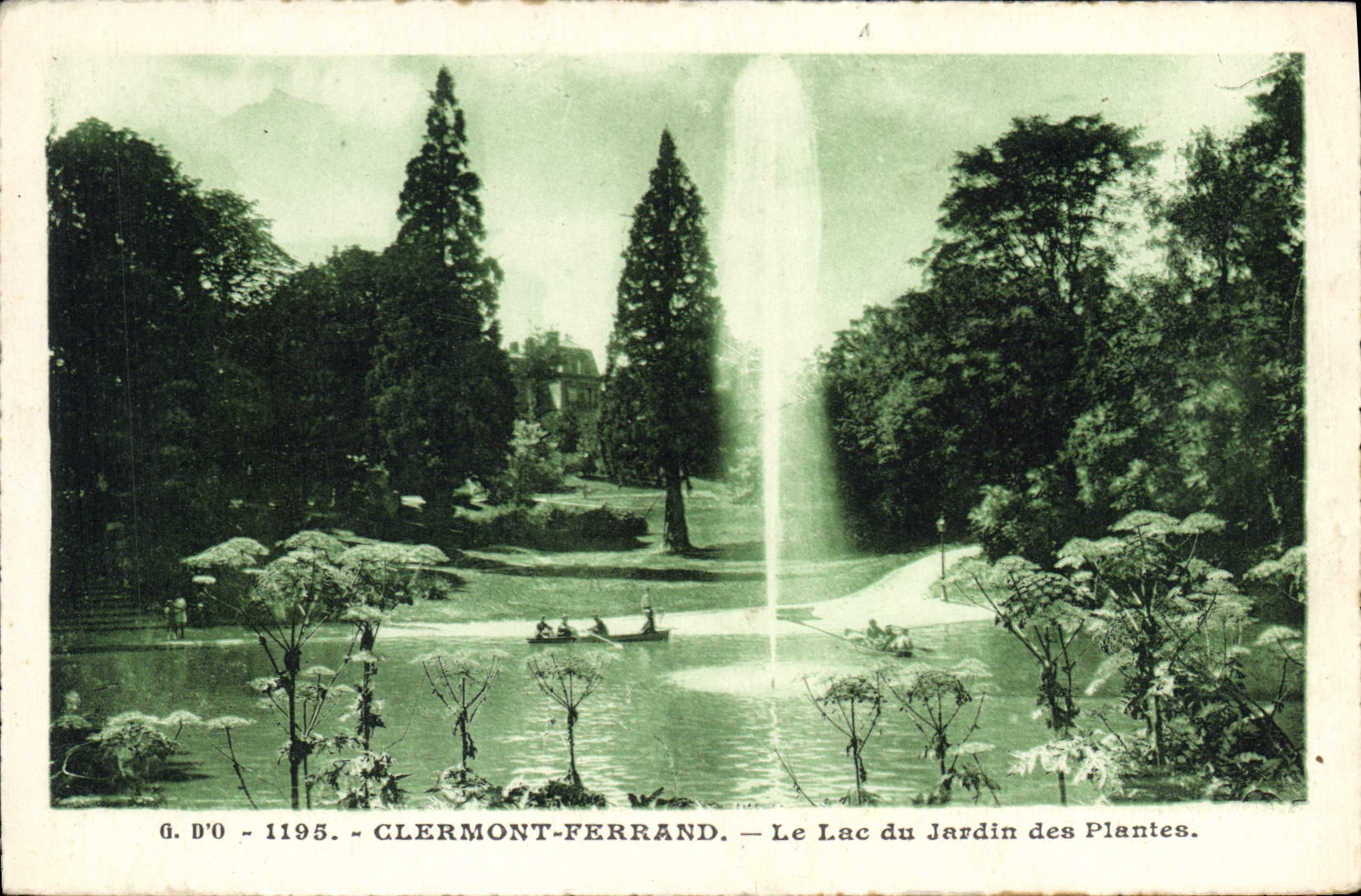 Clermont-Ferrand — Le Lac du Jardin des Plantes — G. D'O - 1195