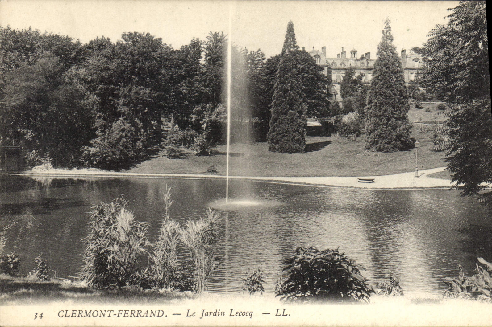 Clermont-Ferrand — Le Jardin Lecocq — LL. n°34