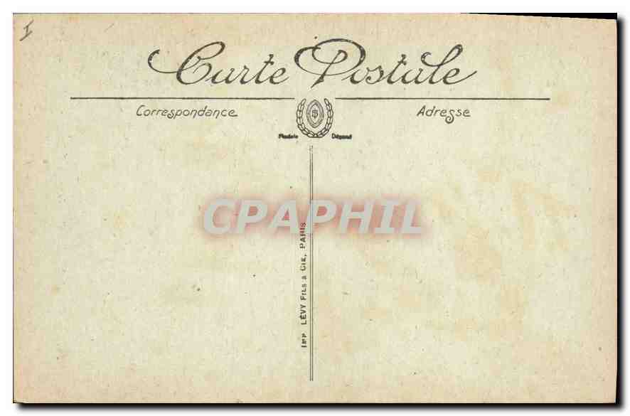 CPA Clermont Ferrand L'Eglise Notre Dame du Port  — Rückseite