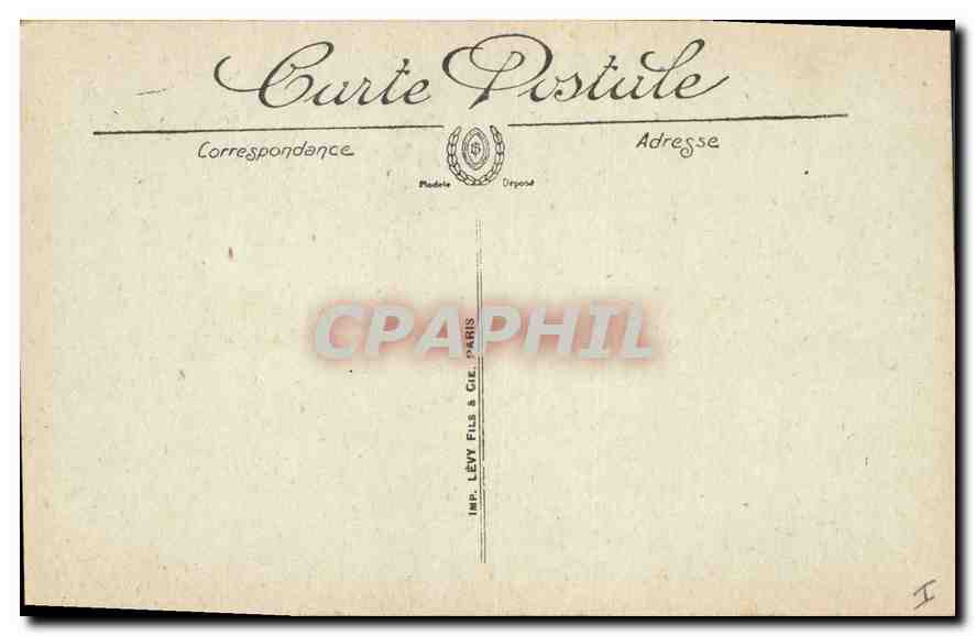 CPA Clermont Ferrand les Fleches de la Cathedrale  — Verso