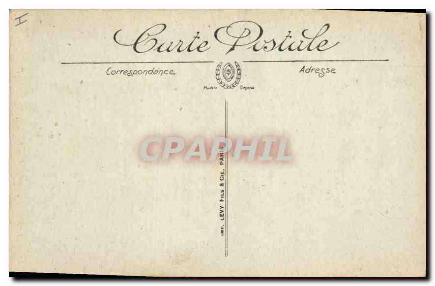 CPA Clermont Ferrand Entree de l'Eglise N D du Port  — Rückseite