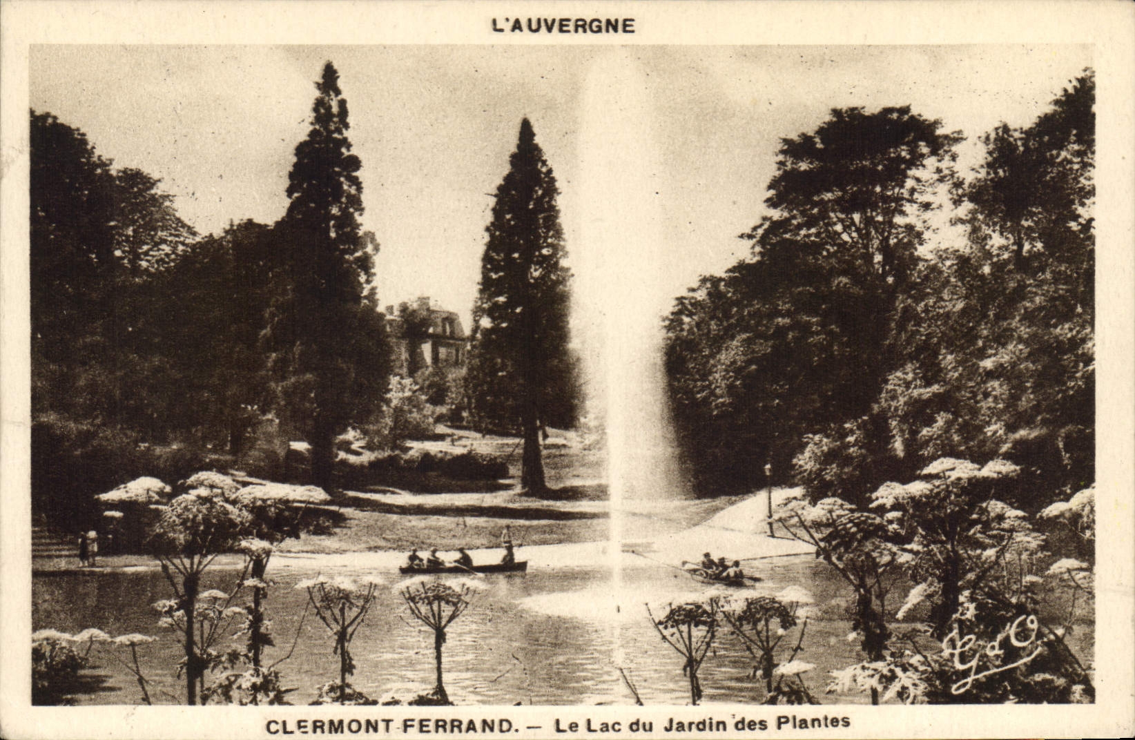 Clermont-Ferrand — Der See des Jardin des Plantes — Auvergne