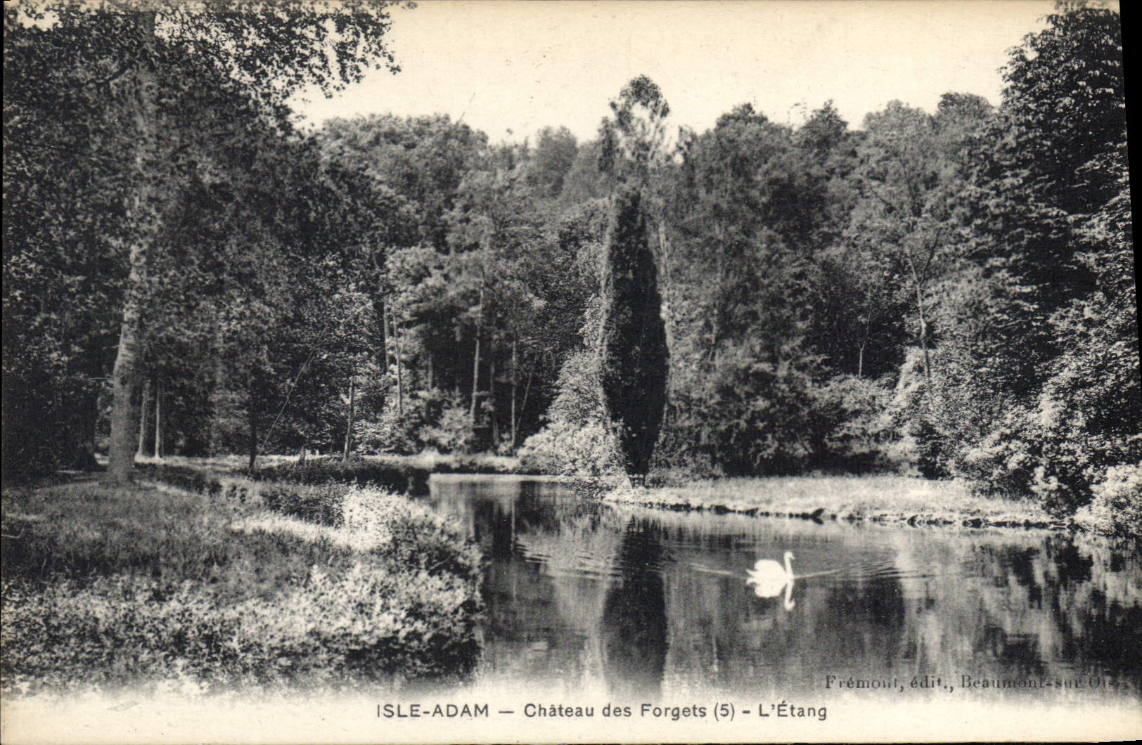 CPA Isle Adam Chateau des Forgets L'Etang 