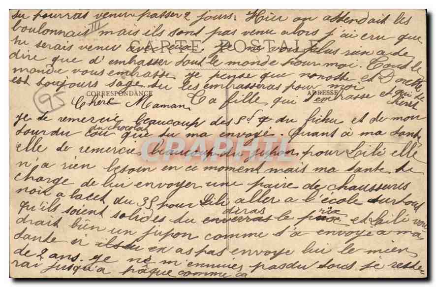 CPA Haute Isle pres la Roche Guyon S et O Eglise taillee dans le Roc  — Back