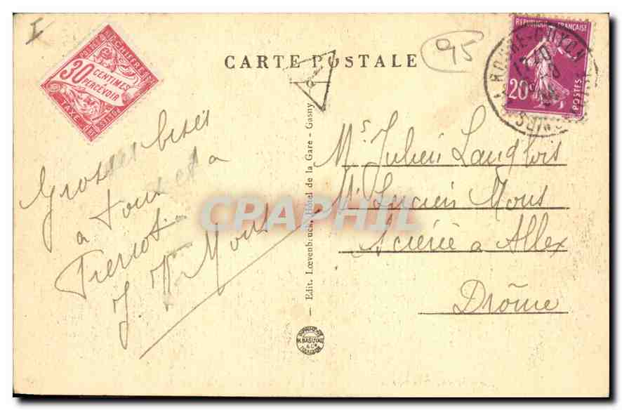 CPA Haute Isle pres Gasny Interieur de l'Eglise taillee dans le roc  — Back