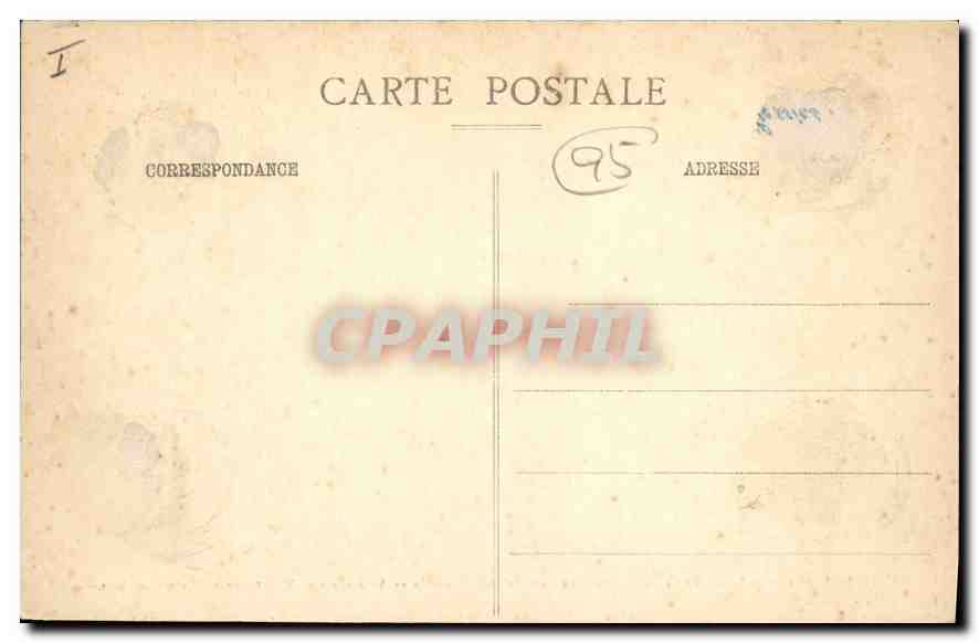 CPA Haute Isle S et O Interieur de l'Eglise taillee dans le roc  — Back