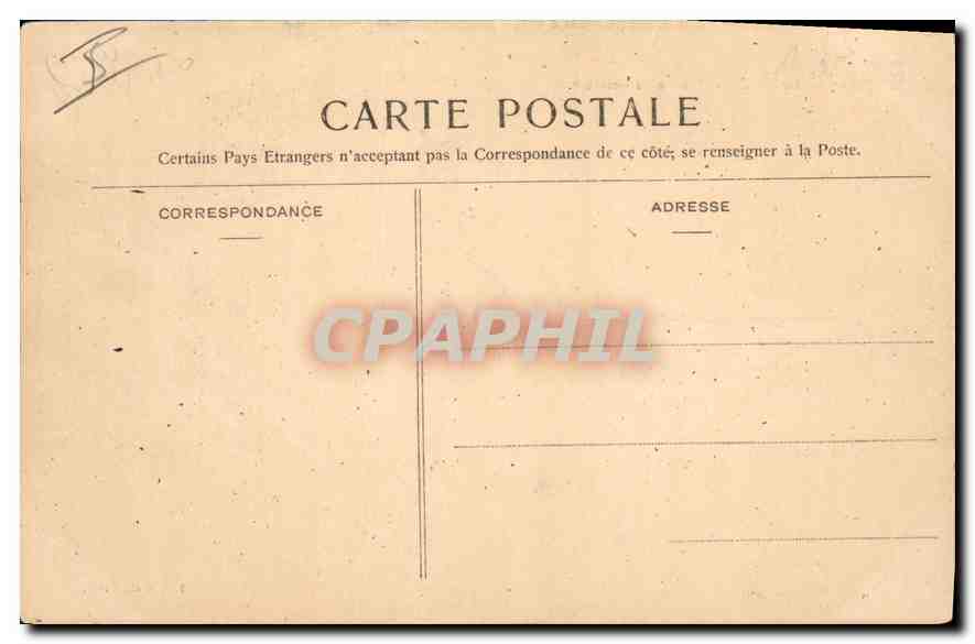 CPA Enghien Le Casino Avenue de Ceinture  — Rückseite