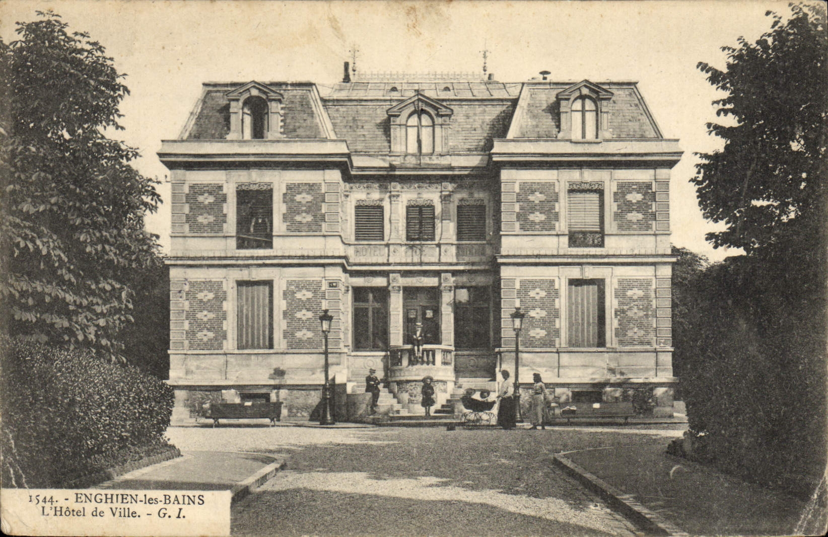 CPA Enghien les Bains L'Hotel de Ville 