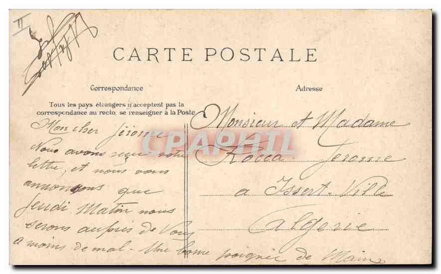CPA Enghiens les Bains Le Casino et le Kursaal  — Back