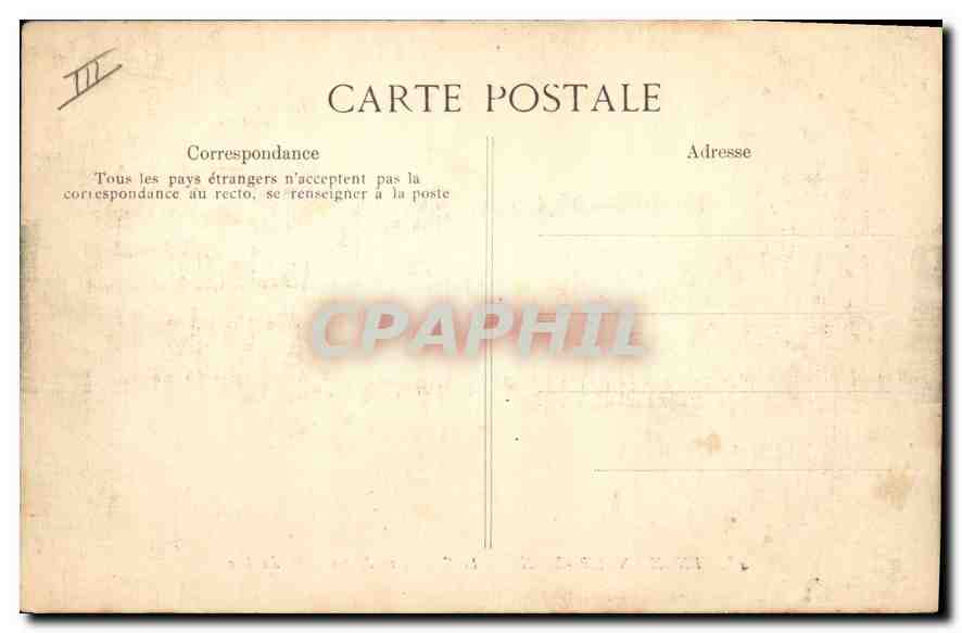 CPA Enghien les Bains Le Casino vu de face cote du Lac  — Back