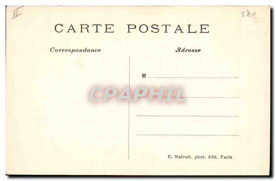 CPA Enghien les Bains Les Bords du Lac Canotage Canoe Chasse Chasseur — Back