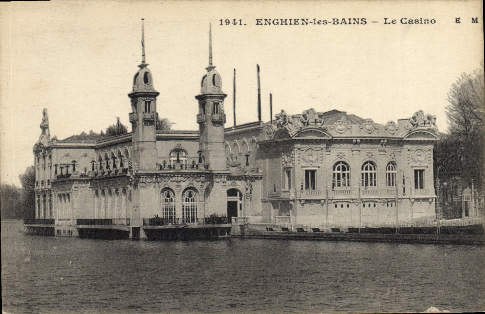 CPA Enghien les Bains Le Casino 