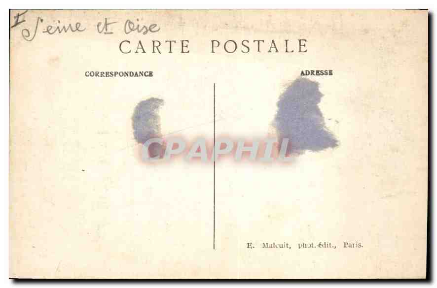CPA Enghien les Bains Le Casino  — Back