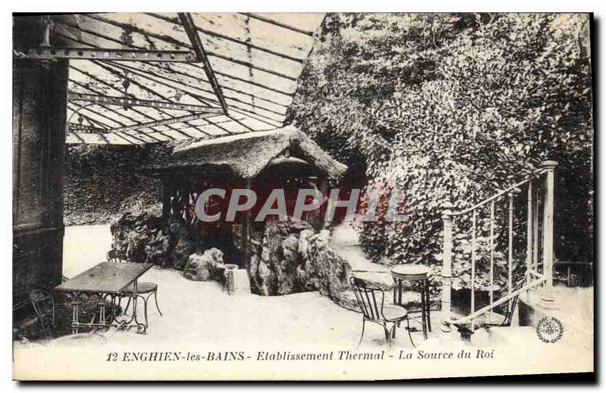CPA Enghien les Bains Etablissement Thermal La Source du Roi 