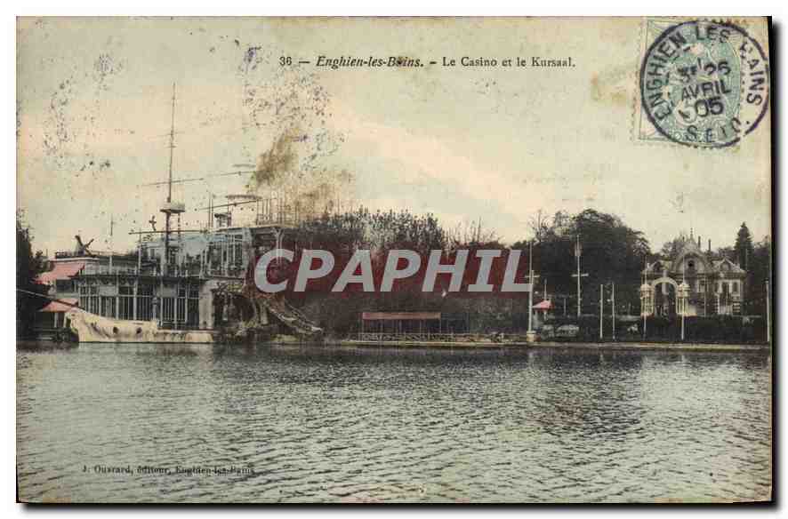 CPA Enghien les Bains Le Casino et le Kursaal 