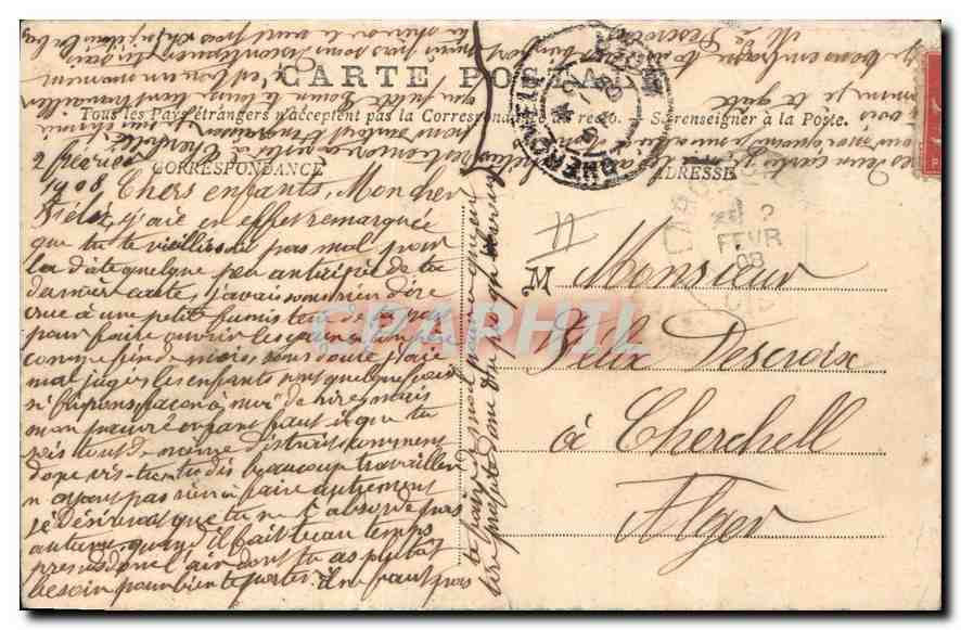 CPA Amiens La rue basse des Tanneurs  — Rückseite