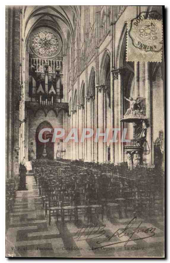 CPA Amiens Cathedrale 
