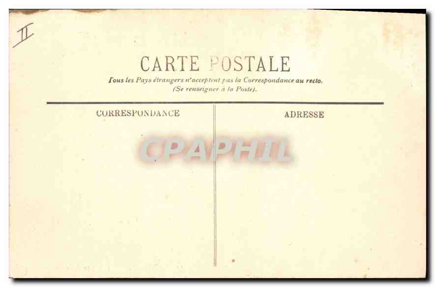 CPA Amiens Le Bassin de la Hotoie  — Rückseite