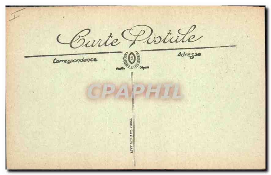 CPA Amiens la cathedrale cote Nord  — Verso