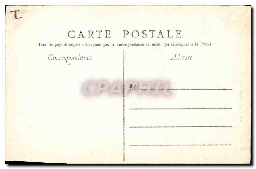 CPA Amiens cathedrale cote Sud  — Rückseite