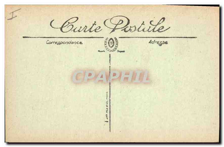 CPA Amiens la cathedrale le Portail  — Rückseite