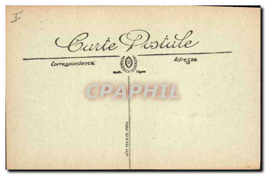 CPA Amiens la cathedrale cote Nord  — Rückseite