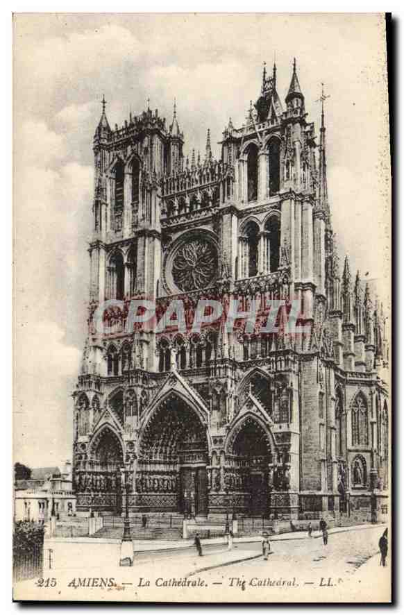 CPA Amiens la cathedrale 