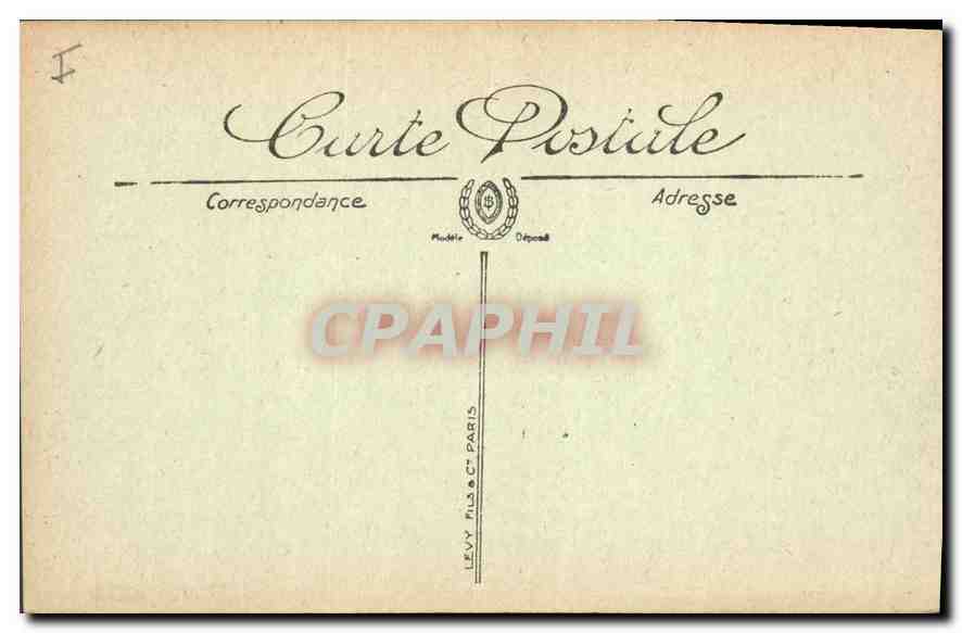 CPA Amiens la cathedrale  — Rückseite