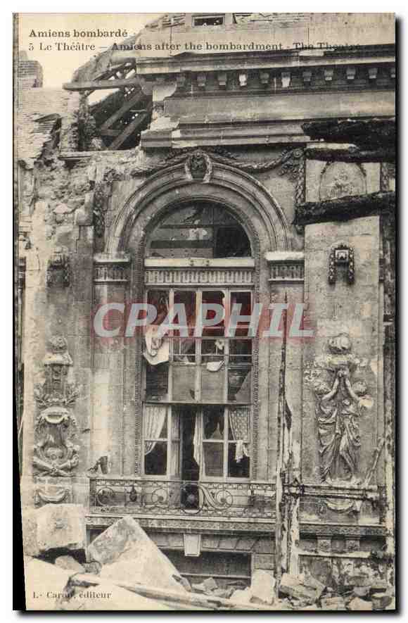 CPA Amiens bombarde le Theatre Militaria
