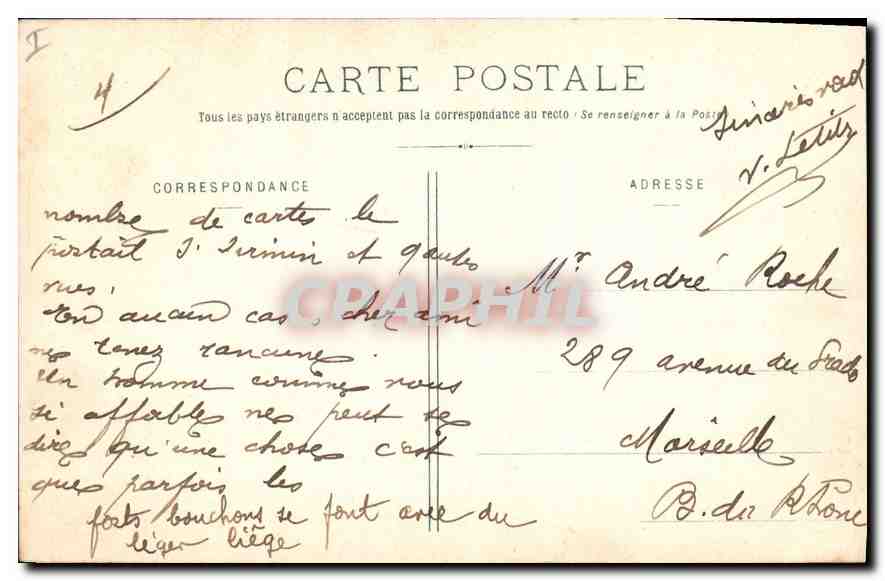 CPA Amiens cathedrale Porche de la Vierge Mer  — Rückseite