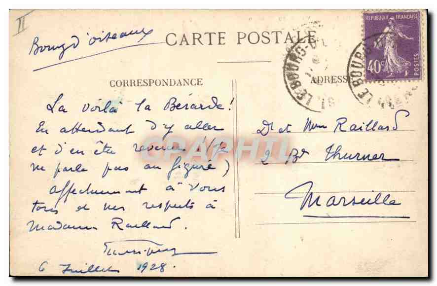 CPA Dauphine Vallee du Veneon la Berarde et vallee de la Pilate  — Rückseite