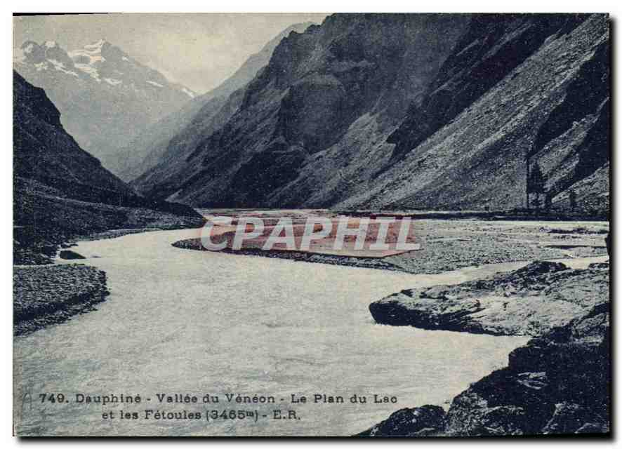 Dauphiné - Vallée du Vénéon - Le Plan du Lac et les Fétouilles (3465m) - E.R.