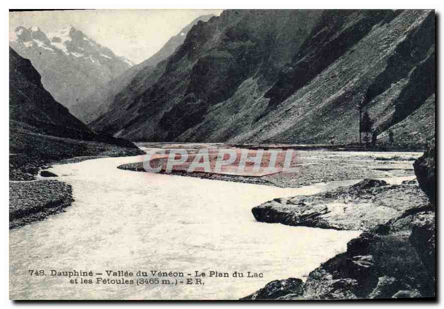 Dauphiné — Vallée du Vénéon — Le Plan du Lac et les Fétoules (3465 m.) — E.R.