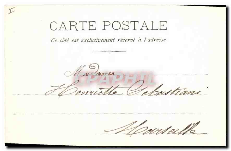 Le Noiroir — Vue prise de l'île verte, Chaîne des Alpes — Papeterie des Alpes Eug. Robert, Grenoble — Rückseite