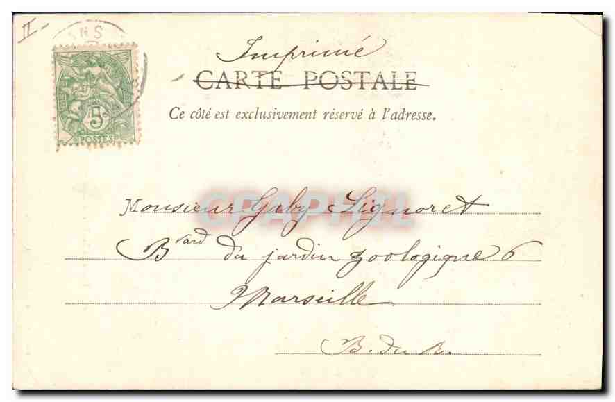 CPA Route de Malleval a Cognin Isere  — Rückseite