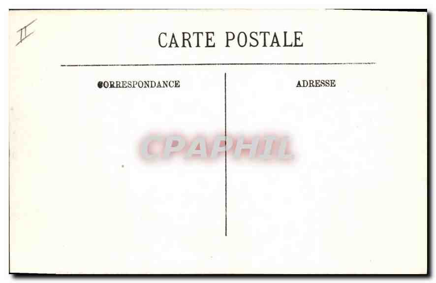 Dauphiné pittoresque — Pâturages du Col de la Chante — LL. Selecta — Verso