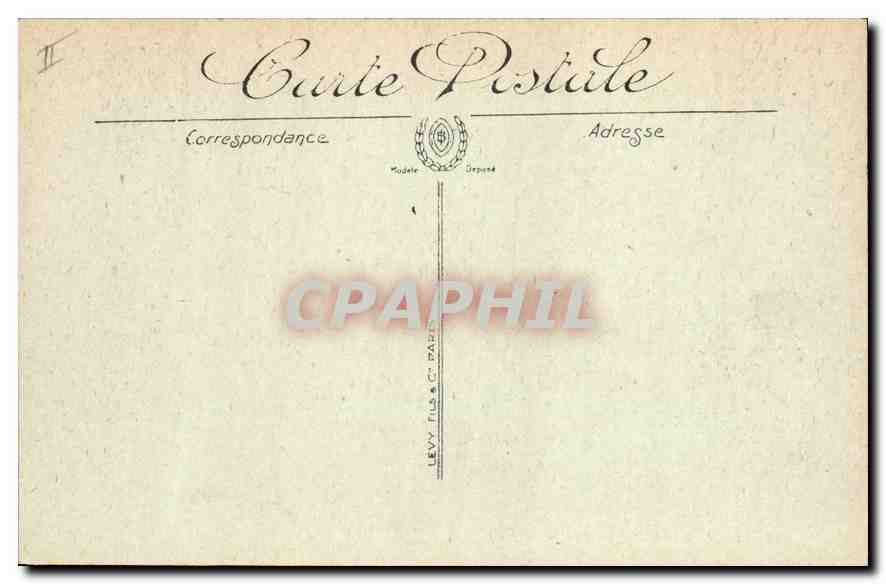 CPA Draguignan le jardin des Plantes  — Rückseite