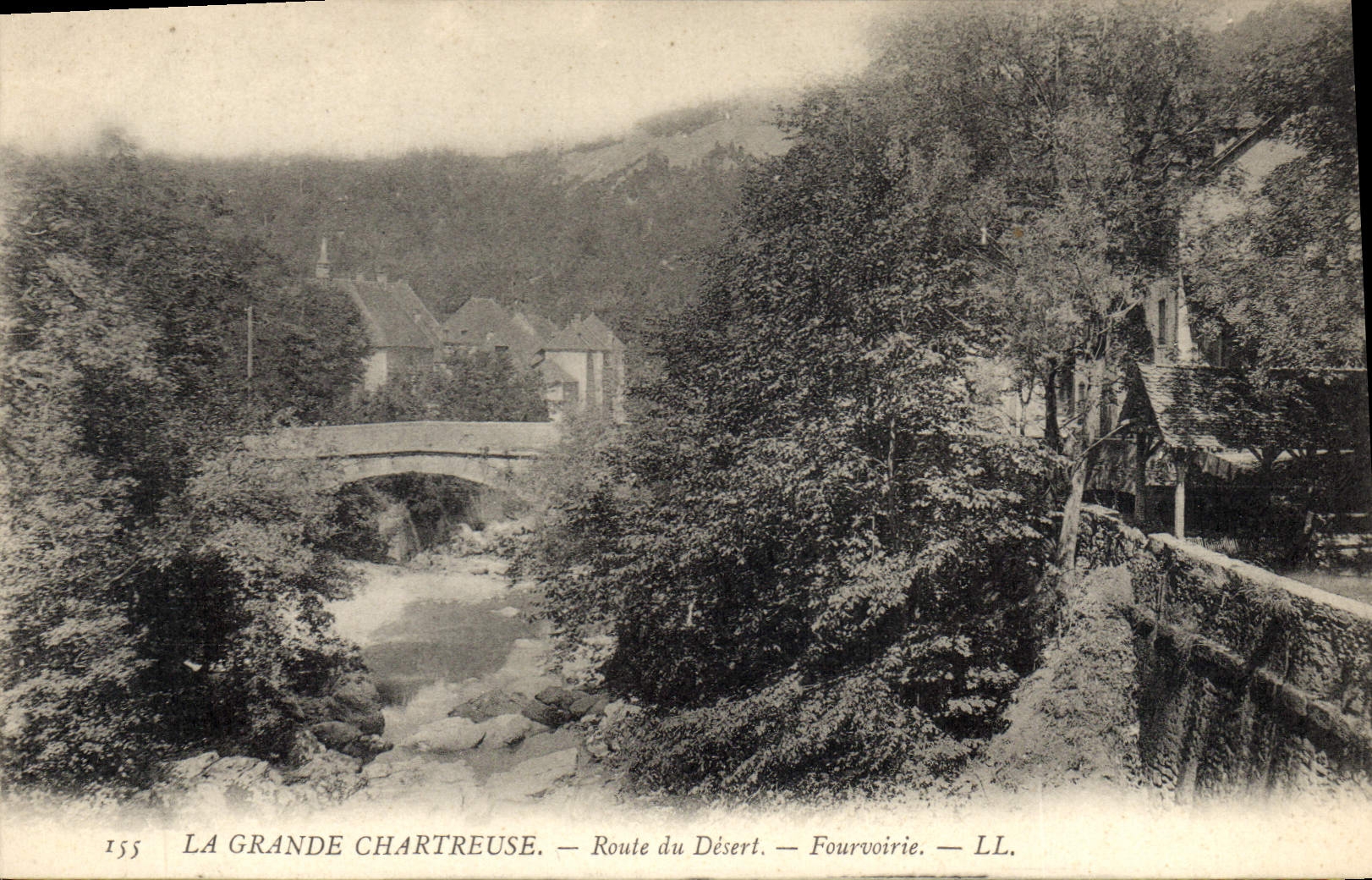 La Grande Chartreuse — Route du Désert — Fourvoirie — LL.