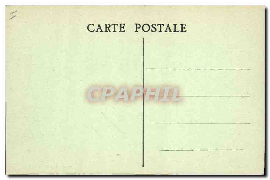 CPA Dauphine la Ligne de la Mure et le Drac  — Rückseite
