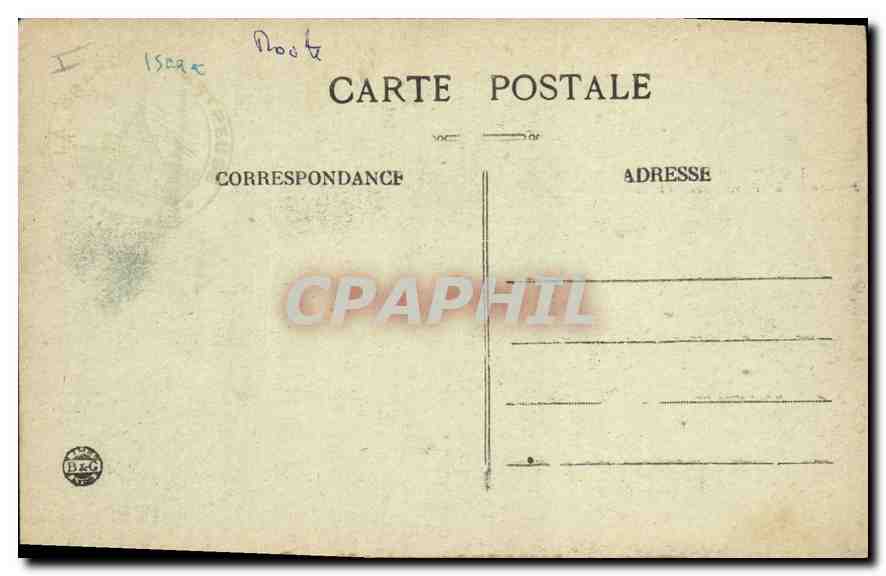 Route de St-Pancrasse - Dauphiné — Éditeur E.R. n°156 — Rückseite