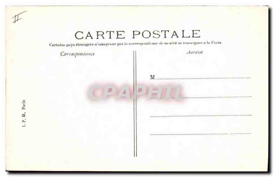 CPA Environs de Vienne Paysage vers la Suze  — Rückseite