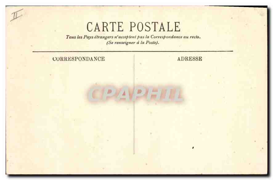 CPA La Dauphine ligne de la Mure vue de la Voie  — Rückseite
