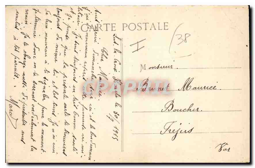 Dauphiné — Ligne de Grenoble à Gap — Le Grand Viaduc de la Donnière, près Cielles — E.R. — n° 520 — Rückseite