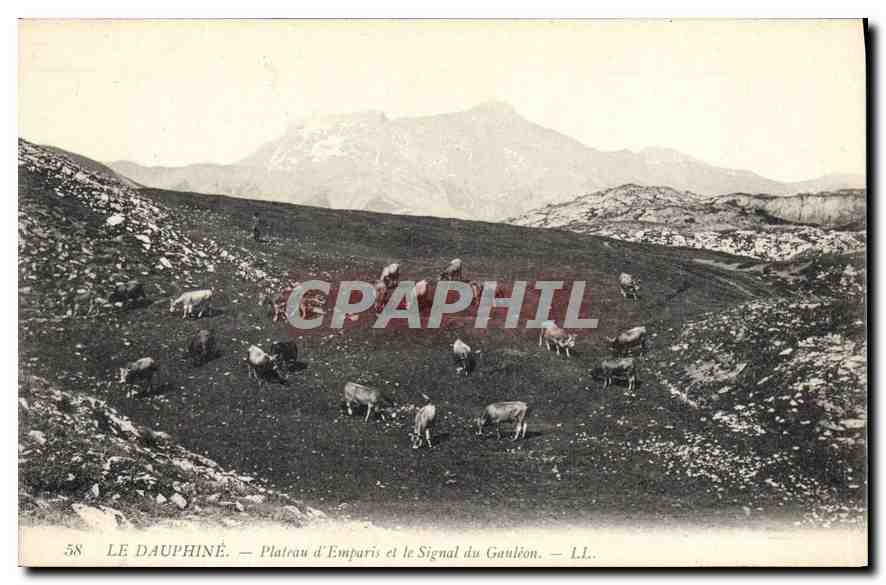 Le Dauphiné — Plateau d'Emparis et le Signal du Gaulion — LL..