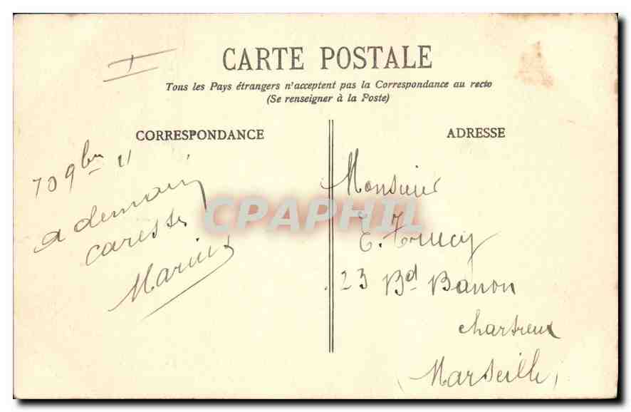 CPA Dauphine Nos Alpins en marche d'hiver dans la vallee de la Clairee Chasseurs Alpins Militaria — Back